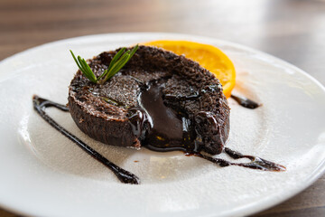 brownie chocolate lava cake