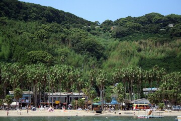Fototapeta na wymiar 福岡・能古島の海岸