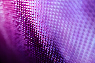 CloseUp LED blurred screen. LED soft focus background. abstract background ideal for design.