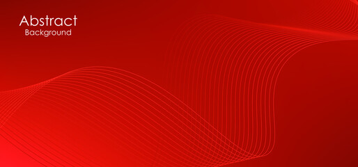 abstract background with flowing lines. Digital future technology concept. vector illustration.