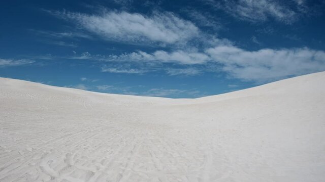 Lancelin sand dunes landscape