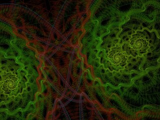 Imaginatory fractal background Image