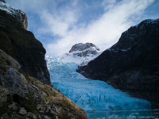 Fototapeta na wymiar Glaciar Balmaceda y Serrano, Patagonia, Chile