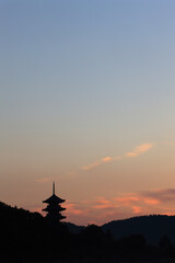 備中国分寺の朝