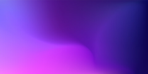 Beautiful purple, pink and blue gradient background. Abstract Blurred violet colorful backdrop. Vector illustration for your graphic design, banner, poster, card or website