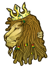 lion head mascot
