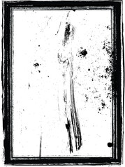 Vector Frames. rectangles for image. distress texture . Grunge Black borders isolated on the background . Dirt effect . geometric shapes for your design