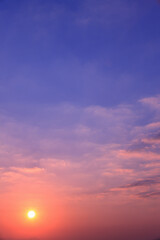 宮島SAから望む日の出