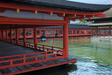 Obraz premium 厳島神社