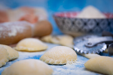 ravioli di ricotta freschi fatti in casa specialità della sicilia