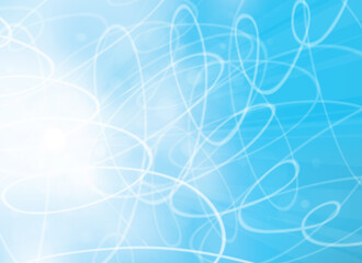 Vector blue  background.