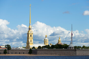 Views Of St. Petersburg. Peter and Paul fortress.