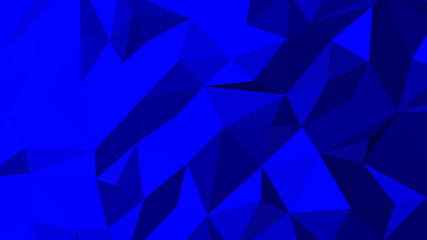 Blue abstract background. Geometric vector illustration. Colorful 3D wallpaper.