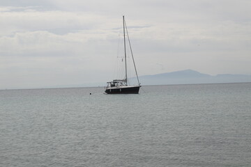 Photo of an amazing tropical beach in Epanomi, Chalkidiki, Greece