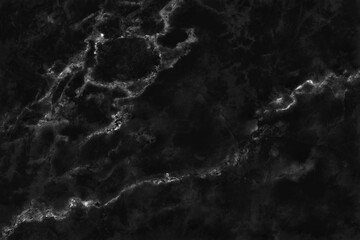 Black gray marble texture background with high resolution, counter top view of natural tiles stone in seamless glitter pattern and luxurious.