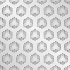 Modern background metal texture, hexagonal grid shape