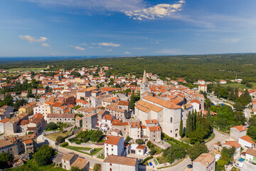 Fototapeta na wymiar Die historische Stadt Bale in der Region Istrien in Kroatien
