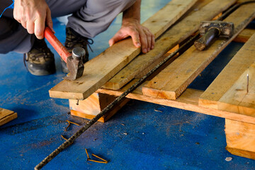 carpenter at work
