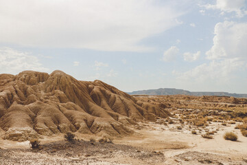 Dunes in the desert