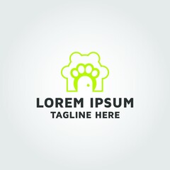 Pet Home Vector logo design idea and inspiration