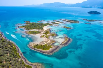 Foto op Plexiglas Impressive Lichadonisia, the Greek Bahamas, in North Euboea, Greece. © gatsi