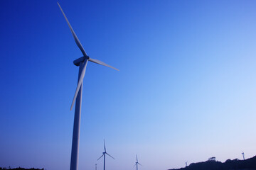 米子市大山町の風車