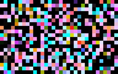 Dark Blue, Yellow vector Polygon Abstract Background. Polygonal Geometric rectangle.