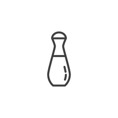 Perfume, Cologne line icon. linear style sign for mobile concept and web design. Perfume bottle outline vector icon. Symbol, logo illustration. Vector graphics