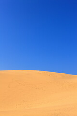 鳥取砂丘、青空