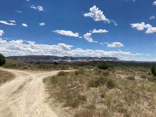 Classic basin and range topography in Nevada showing alternating large basins and massive mountain ranges
