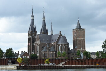 Fototapeta premium Roman catholic church in Cuijck the Netherlamds