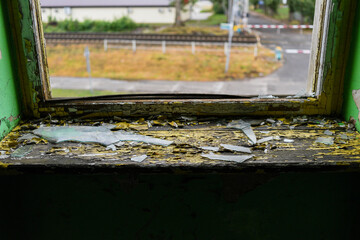 Old dilapidated building interior, urbex. Old dilapidated building interior, urbex.