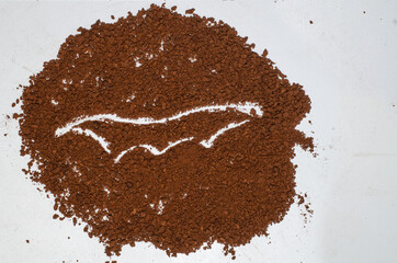 Coffee extravaganza - bat on Halloween.