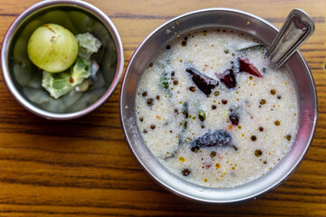 Butter milk recipe with amla