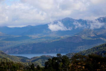 landscape with clouds
