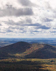 Sunlight on Gap Mountain in Troy New Hampshire