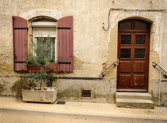 Naklejka na ściany i meble Ville maison de Provence 