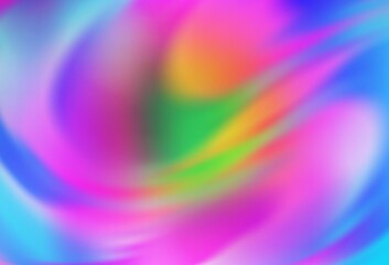 Light Multicolor, Rainbow vector blurred shine abstract texture.