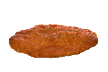 meat pie isolated on white background