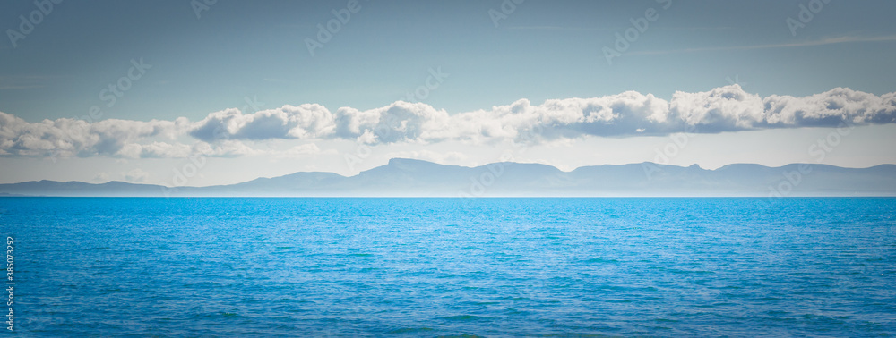 Canvas Prints Mountains and ocean around Isle of Skye