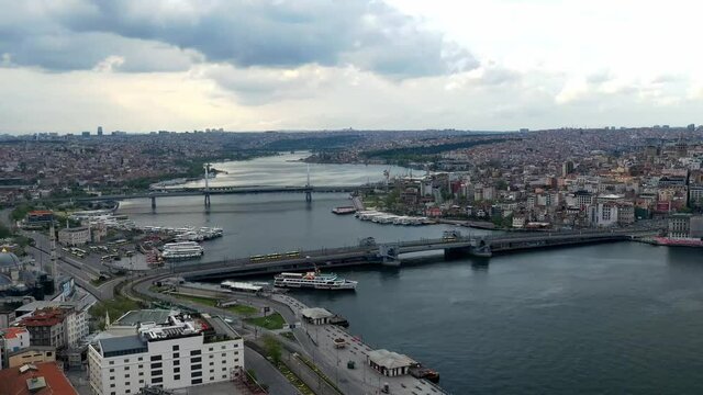 Golden Horn Aerial Hyperlapse