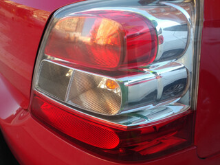 światło lampa samochód tylna czerwień auto © Piotr