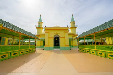 Foto op Canvas Historical Penyengat Mosque © heru
