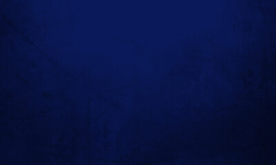 Dark grunge texture with navy blue color background