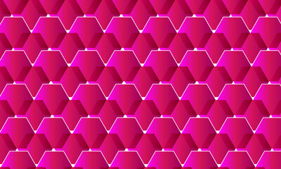 seamless geometric polygons pattern