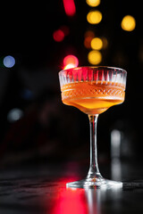 Making cocktails at home like an expert nightclub barman. Fresh and juicy colorful homemade cocktails.