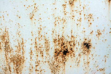 Corroded sheet of metal. Graphic resources. Background. Vintage. Retro.
