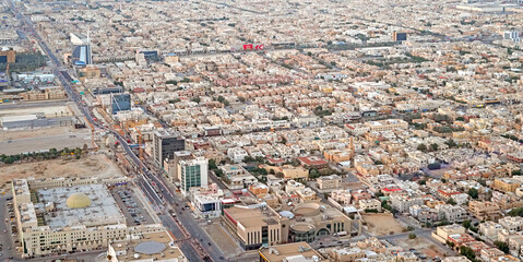 Residential area in Riyadh, SAUDI ARABIA