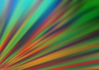 Light Green, Yellow vector abstract template.