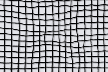 metal grid on white background,